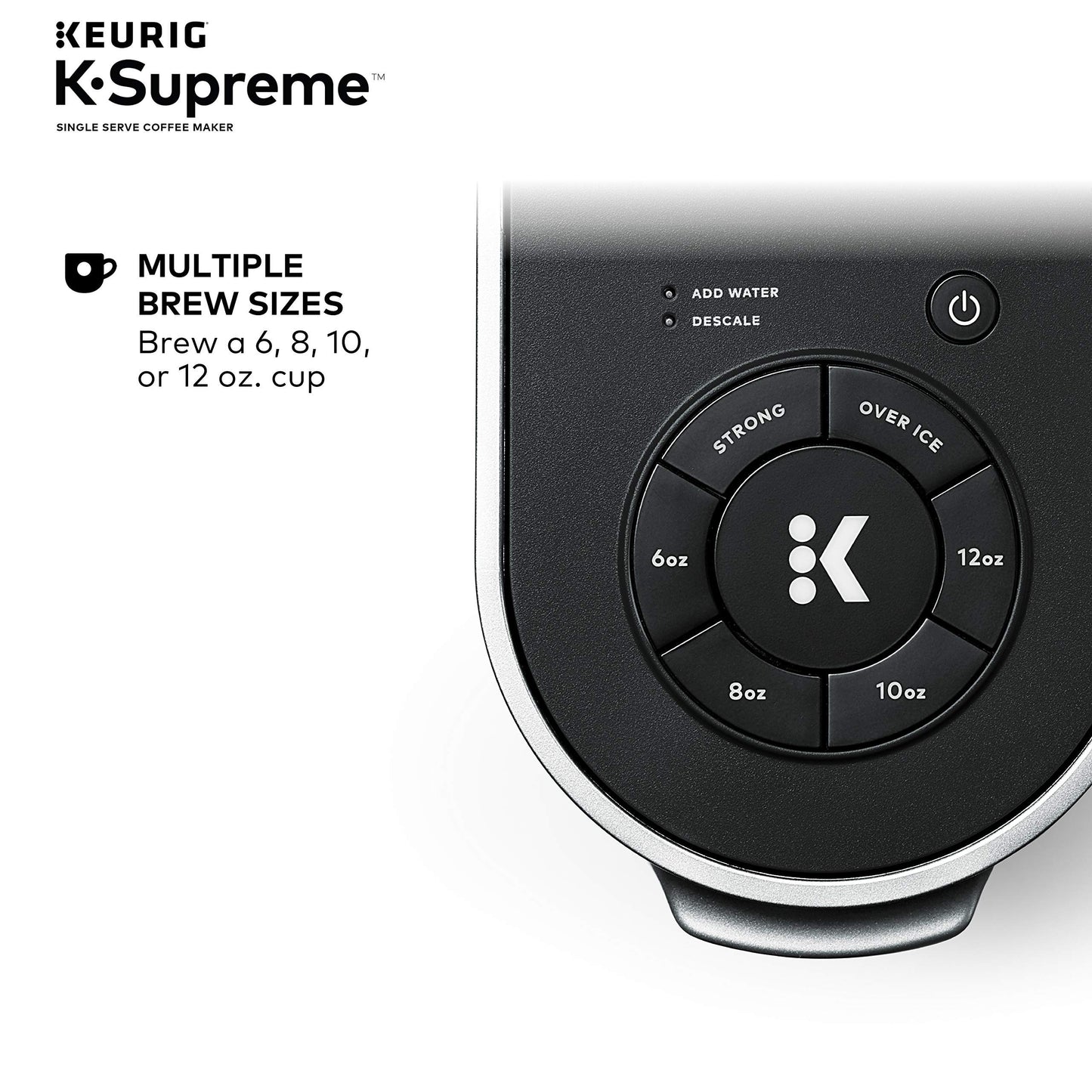 Keurig K-Supreme Single-Serve K-Cup Pod Coffee Maker with 24 K-Cup pods