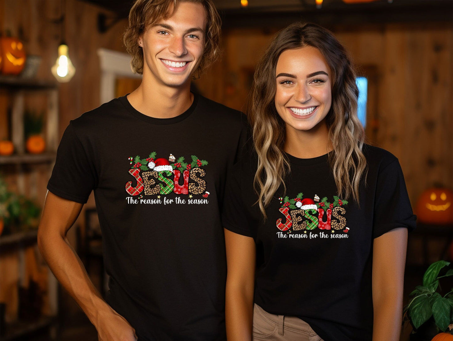 Jesus Is The Reason For The Season Custom T-shirt, Christmas Shirt, Christian Outfit, Religious Gift, Jesus Lover Shirt, Noel Shirt