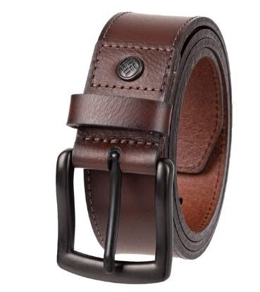 Columbia Men's Leather Belt (Brown, XL(Pant Size 40-42, Belt Size 42-44))