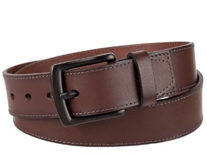 Columbia Men's Leather Belt (Brown, XL(Pant Size 40-42, Belt Size 42-44))