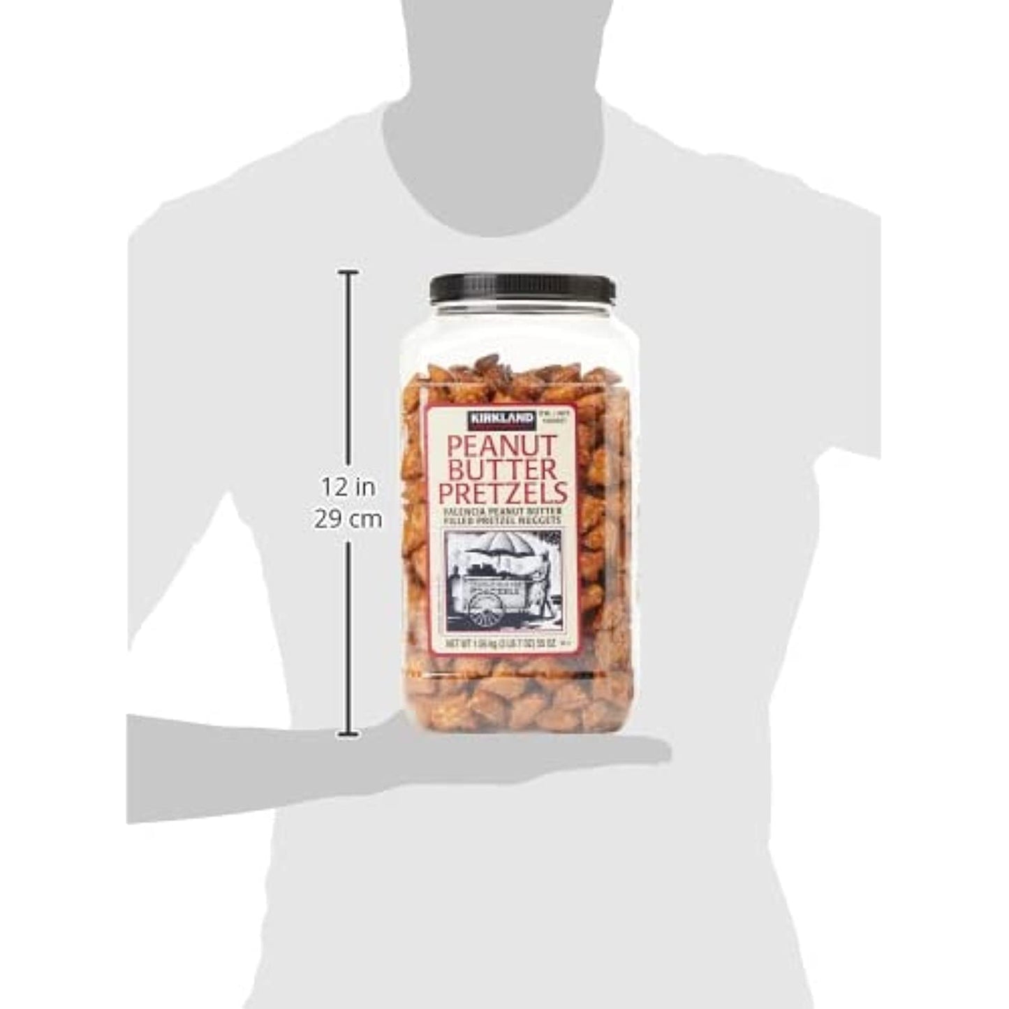 Kirkland Signature Peanut Butter Pretzels, 55 oz