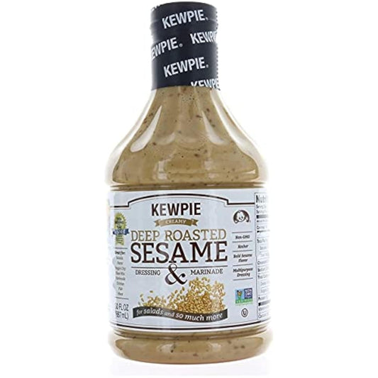 Kewpie Creamy Deep Roasted Sesame Dressing & Marinade, 30 Fluid Ounce