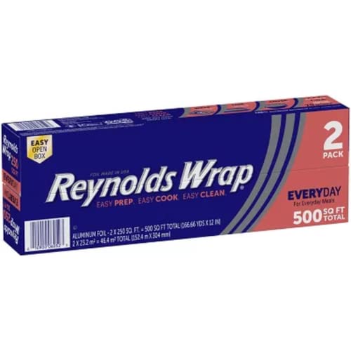 PACK OF 4 - Reynolds Wrap Aluminum Foil, 250 Sq Ft