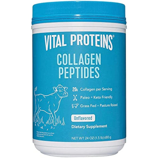 Vital Proteins Collagen Peptides Unflavored Dietary Supplement (Net Wt 24 Oz),