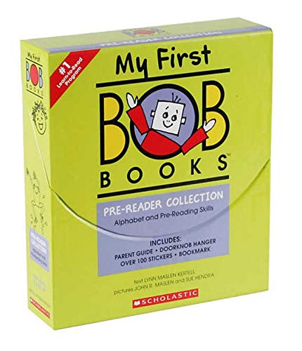 My First BOB Books COLLECTION Box Set [Alphabet & Pre-reading Skills] [24 Books] (Age 2 and Up) Lynn Maslen Kertell