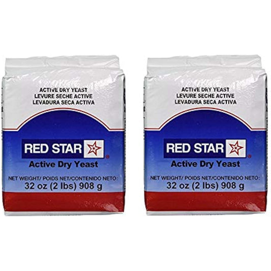 Red Star Active Dry Yeast, 2 Pound, 2 Count