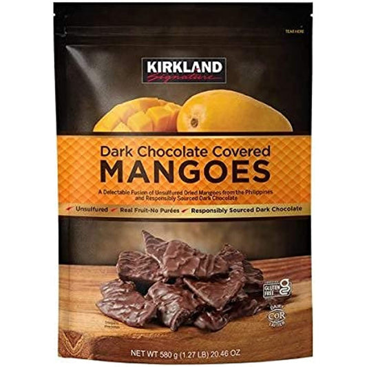 Kirkland Dark Chocolate Covered Mangoes 20.46 oz