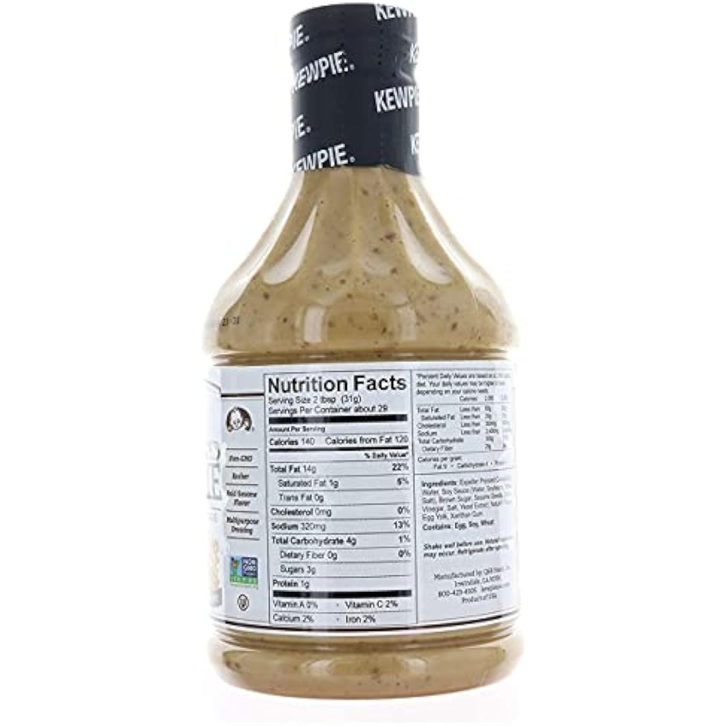 Kewpie Creamy Deep Roasted Sesame Dressing & Marinade, 30 Fluid Ounce