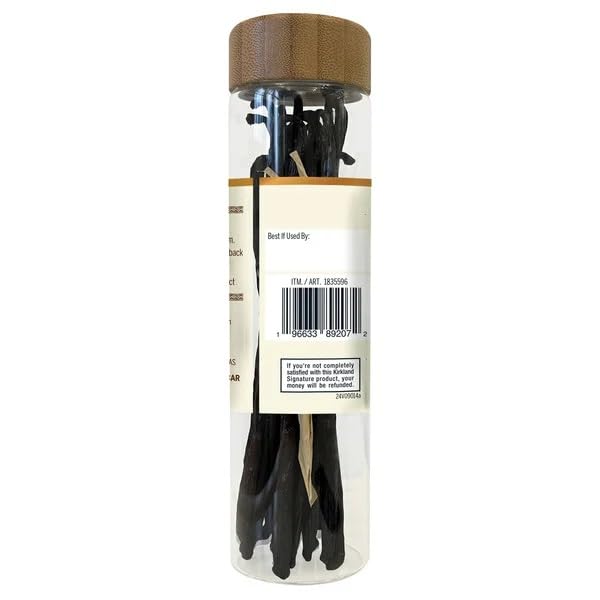 Kirkland Signature Organic Madagascar Vanilla Beans, 20 Count