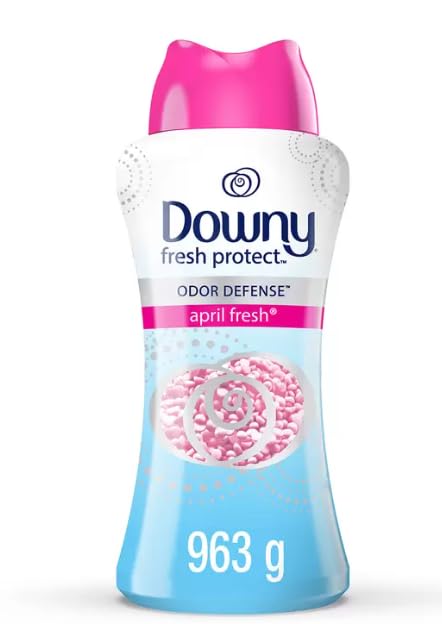 Downy Fresh Protect In-Wash Odor Defense Beads with Febreze Freshness, April Fresh, 34 oz