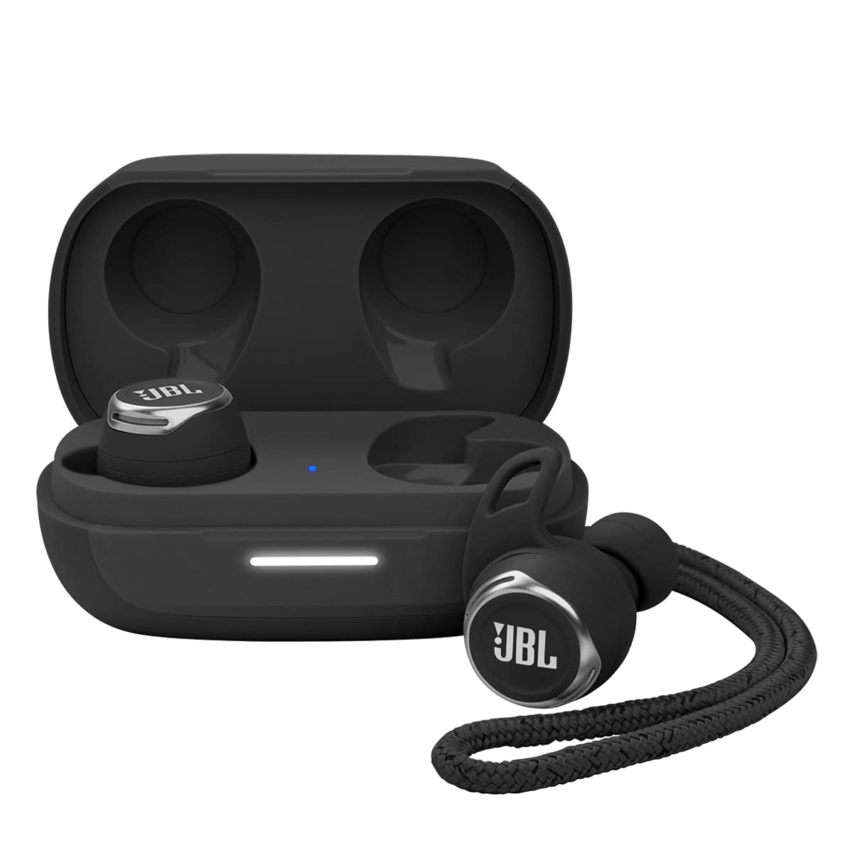 JBL Reflect Flow Pro Waterproof True Wireless Noise Canceling Active Sport Earbuds (Black)