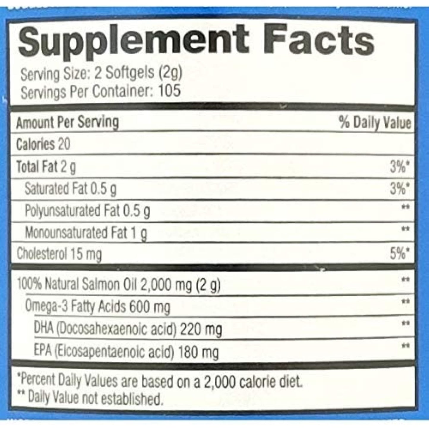 Pure Alaska 1000mg Omega-3 Wild Alaskan Salmon Oil Softgels-210