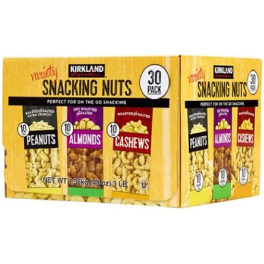 Kirkland Signature Variety Snacking Nuts, 3.0 lb