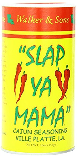 Slap Ya Mama Cajun Seasoning from Louisiana, Original Blend, No MSG and Kosher, 16 Ounce, Pack of 2