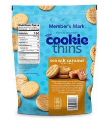 Member's Mark Mini Cookie Thins Sea Salt Caramel, 16 oz