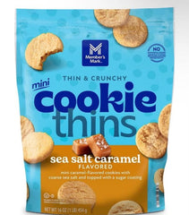 Member's Mark Mini Cookie Thins Sea Salt Caramel, 16 oz