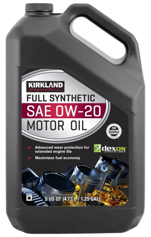 Kirkland Signature 0W-20 Full Synthetic Motor Oil 5-quart