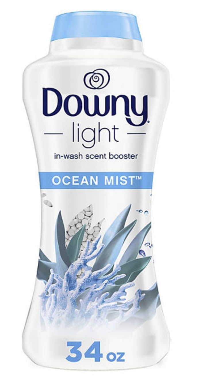Downy Light In-Wash Scent Booster Beads, Ocean Mist (34 oz.)