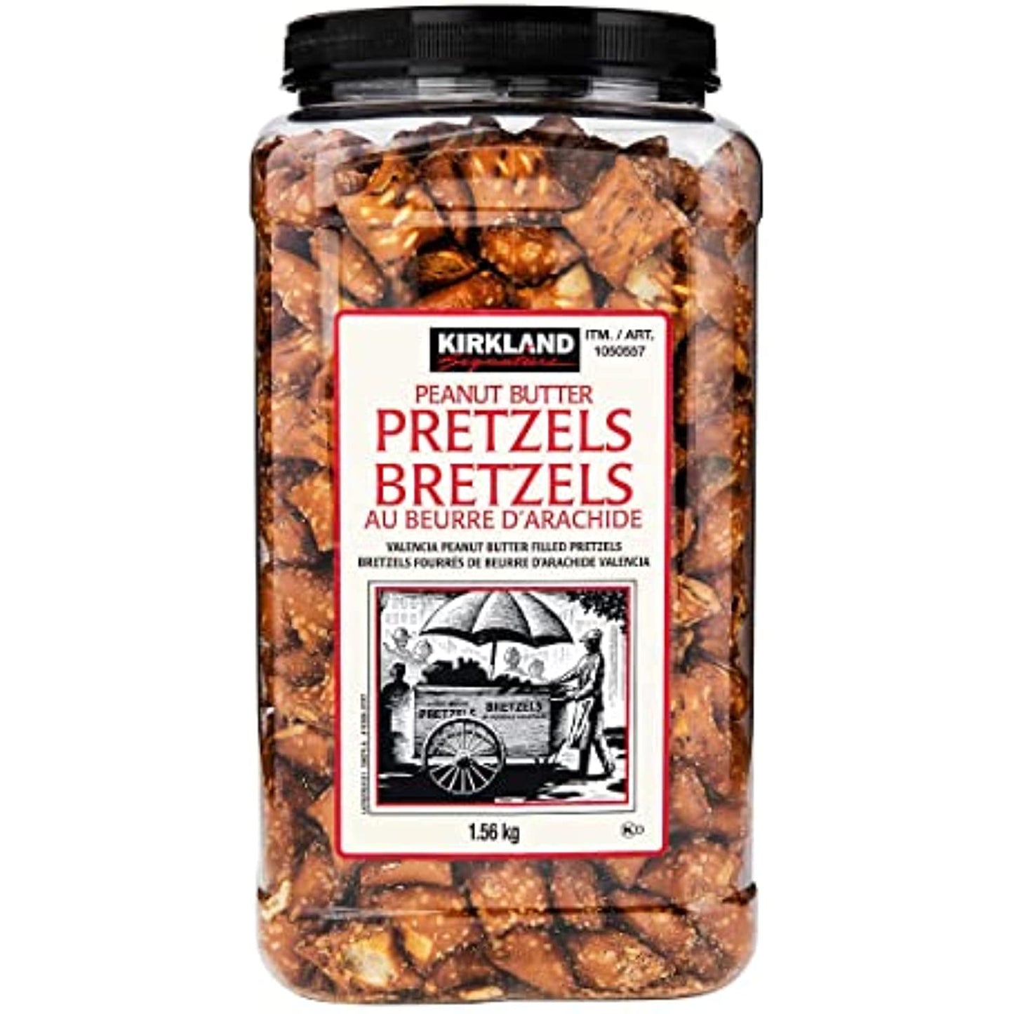 Kirkland Signature Peanut Butter Pretzels, 55 oz