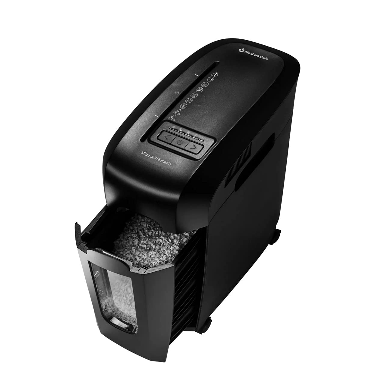 Member�s Mark 18-Sheet Micro-Cut Shredder, 6.07 Gallon Bin