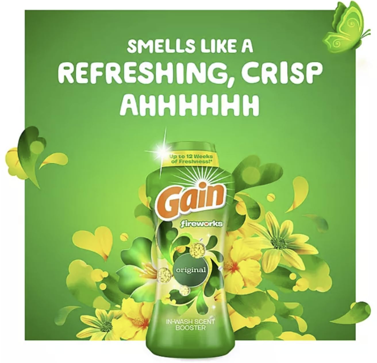 Gain in-wash scent booster