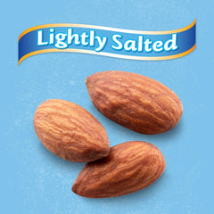 Blue Diamond Almonds Low Sodium Lightly Salted Snack Nuts, 40 Oz Resealable Bag (Pack of 2)