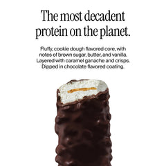 David Bronze Cookie Dough Caramel Flavored High Protein Bars | 8 Pack