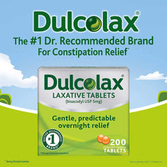 Dulcolax Stimulant Tablets 200 Count (2 Packs)
