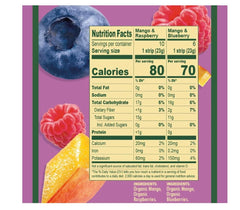 SOLELY Variety Pack - Mango & Guava Fruit Jerky - Real Fresh Fruit Strips - Healthy Snacks for Adults & Kids - Non GMO, Vegan Snacks, Shelf Stable - 14 Strips (0.8 oz) | Individually wrapped whole fruit strips with no added sugar or preservatives -