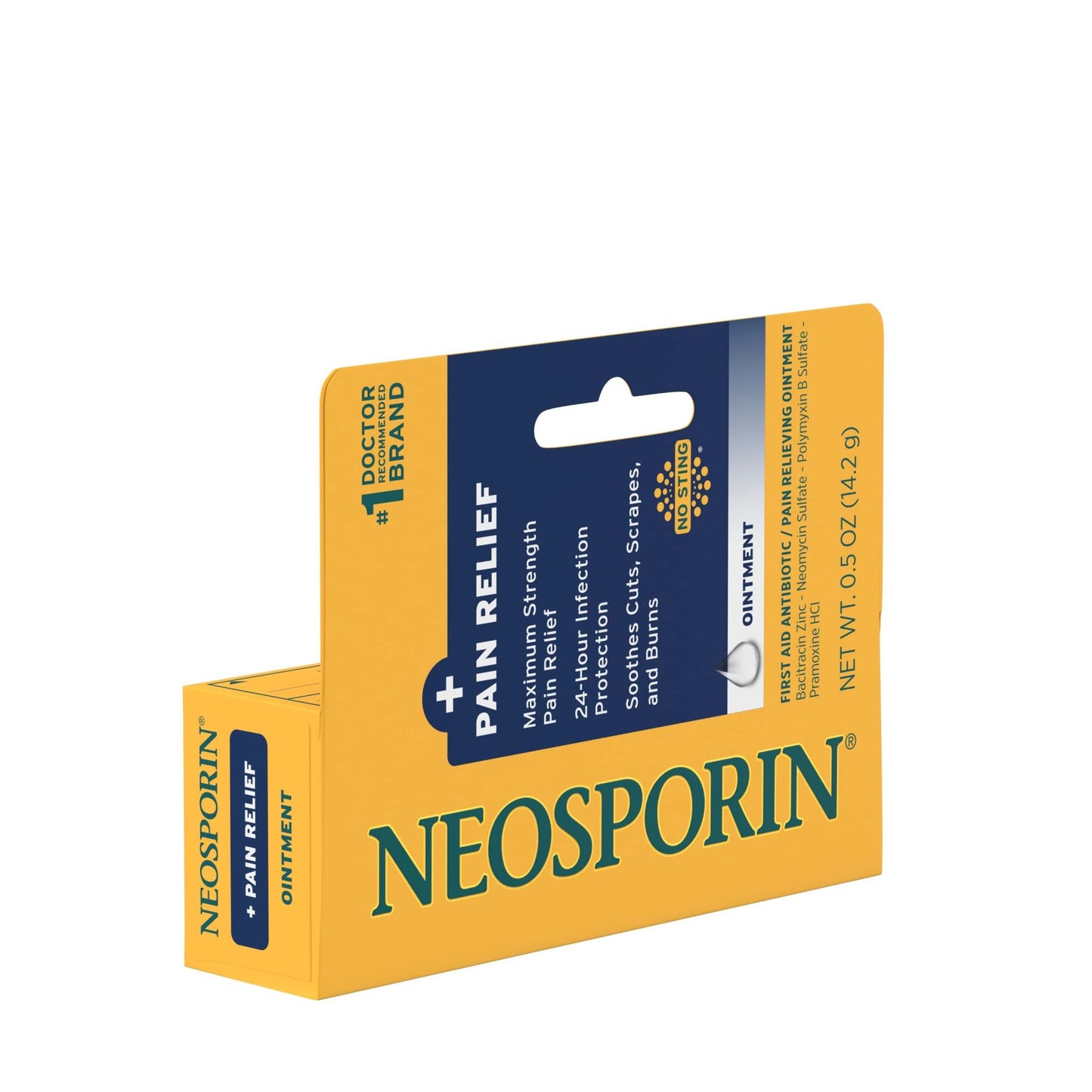 Neosporin + Pain Relief Ointment 0.50 oz (Pack of 3)