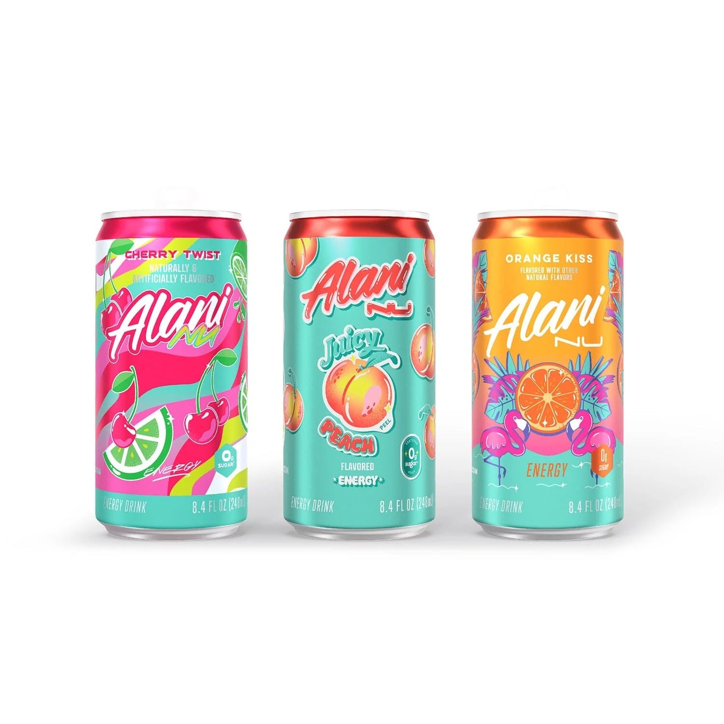 Alani Nu Mini Energy Variety Pack, 8.4 Fluid Ounce (Pack of 24)