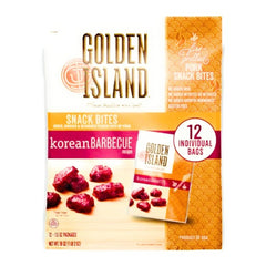 Golden Island Asian Tradition with a twist Snack Bites Smoked and Seasoned 1.5 Oz - 12 Pack