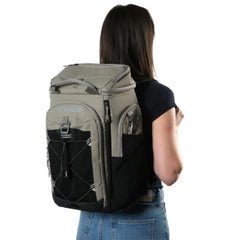Titan PRO By ARCTIC ZONE Insulated Backpack Cooler with Ice Walls (Taupe-Beige)