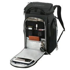 Titan PRO By ARCTIC ZONE Insulated Backpack Cooler with Ice Walls (Black-Black)