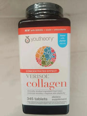 Youtheory Concentrated Collagen with Verisol, 345 Count