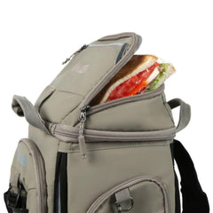 Titan PRO By ARCTIC ZONE Insulated Backpack Cooler with Ice Walls (Taupe-Beige)