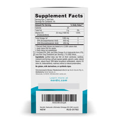 Nordic Naturals Ultimate Omega-D3,1280mg + 1000IU D3, Lemon - 90 Count | Omega-3 Fish Oil with EPA & DHA + Vitamin D3. Supports brain, heart & immune health. Lemon flavor. 45 servings. 2 per day.