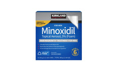 Kirkland Signature Hair Regrowth Treatment Extra Strength for Men, 5% Minoxidil Topical Solution, 2 fl oz, 6-pack (6 month supply)