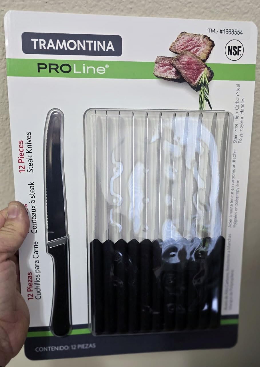 Tramontina Pro Line Steak Knives 12pcs