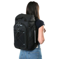 Titan PRO By ARCTIC ZONE Insulated Backpack Cooler with Ice Walls (Black-Black)