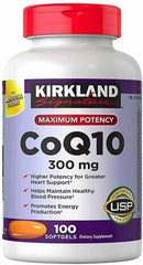 WHJIYENY CoQ10 300 mg 100 Softgels Each-Helps Maintain to Heart and Vascular Health?Promotes Energy Production(Pack of 1)