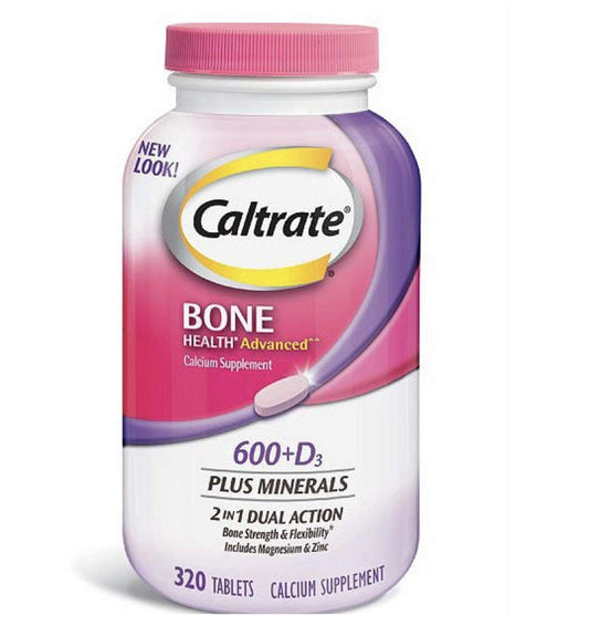 Caltrate 600+D3 (320 Count) Calcium and Vitamin D Supplement Tablet (320) IIIiii