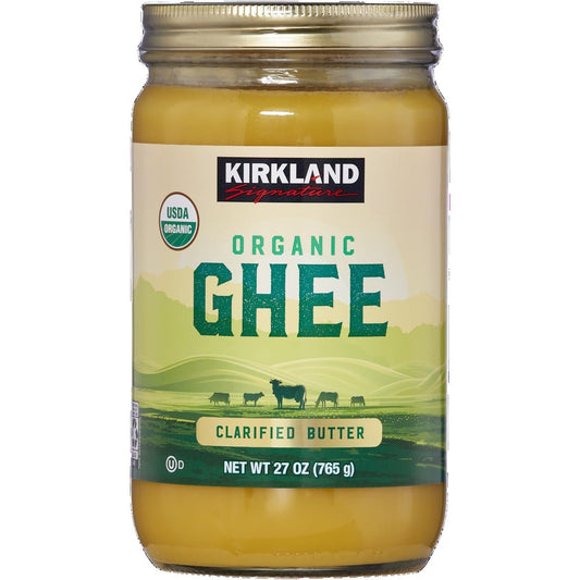 Kirkland Signature Organic Ghee Clarified Butter, 27 Ounce