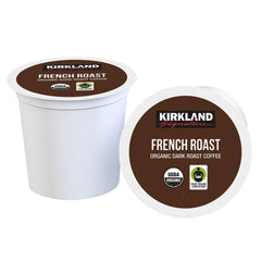Kirkland Signature Coffee Organic French Roast K-Cup Pod, 120 Count