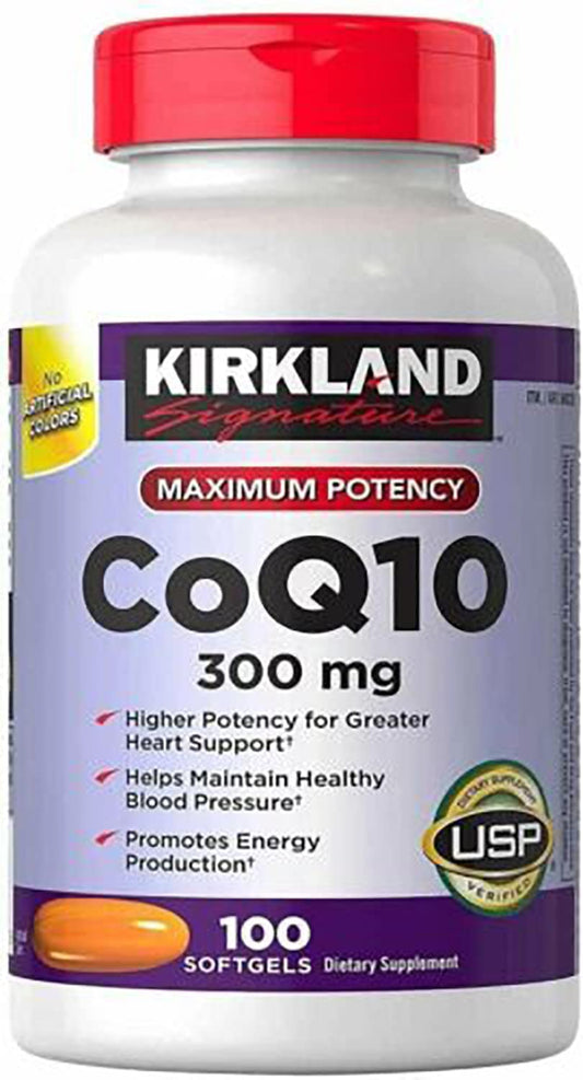 Stynghj CoQ10 300mg,100 Softgels-Helps Maintain Healthy Blood Pressure and Promotes Energy Production,100 Count (Pack of 1)