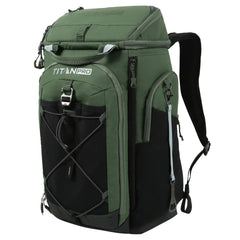 Titan PRO By ARCTIC ZONE Insulated Backpack Cooler with Ice Walls (Camo-Green)