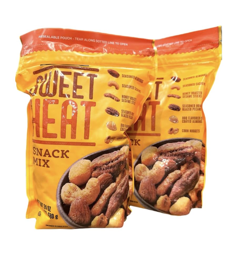 Signature Sweet Heat Snack Mix 24oz (Pack of 2)(Total 48oz)
