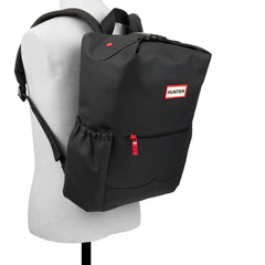 Hunter Top Clip Backpack, Smooth Black, LARGE, 14' LAPTOP