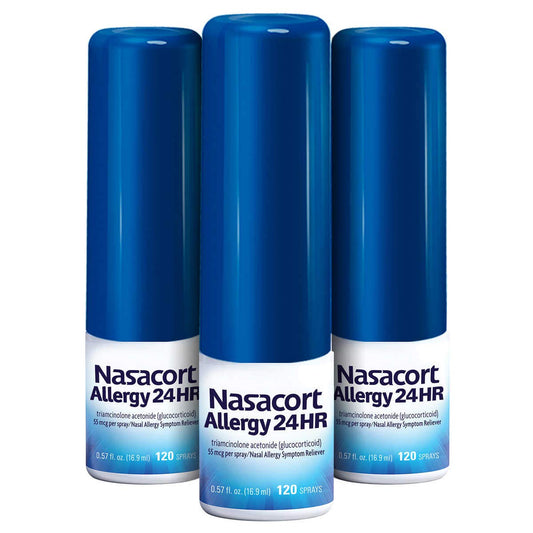 Nasacort Allergy 24hr Non-Drip Nasal Spray (120 sprays, 3 pk..)