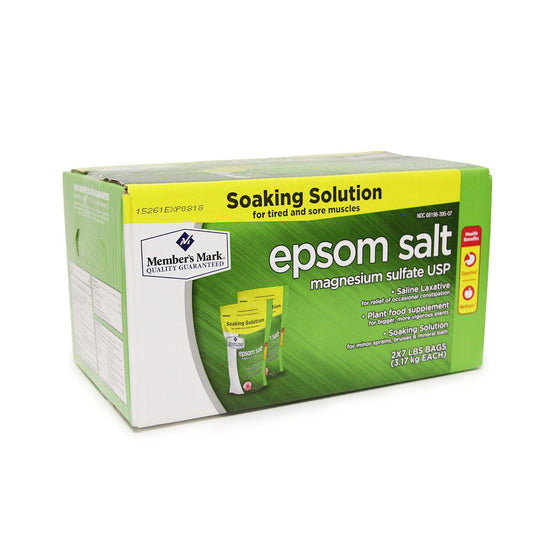 Member's Mark Epsom Salt (2 Bags, 7 Pound Each) (2 Pack)